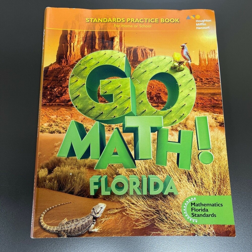 Go‎ Math! Mafs Beginner Standards Practice Book Grade 5 Home Schooling Book